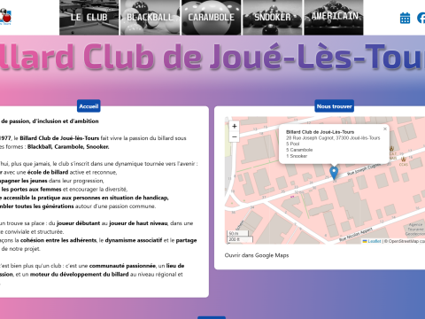 Application web de gestion associative BCJ 37